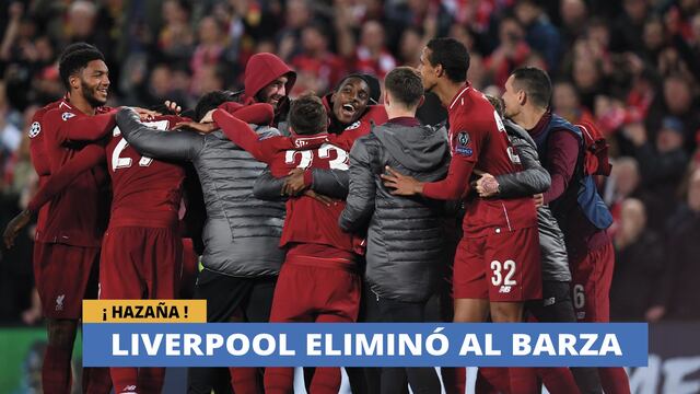 Champions: ¡Liverpool goleó 4-0 a Barcelona y lo dejó sin final!