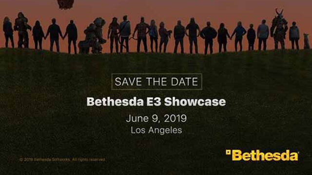 'E3 2019': Bethesda confirma su asistencia al evento de este año