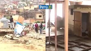 Vecinos unidos: Damnificados por el huaico en Cieneguilla apoyan con la remoción de escombros 