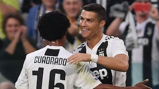 Cristiano Ronaldo dio genial asistencia para gol de Juan Cuadrado en el Juventus-Cagliari | VIDEO