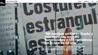 Miss Perú: Cifras de feminicidios dan la vuelta al mundo como símbolo de reflexión