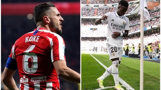 Koke calienta el Atlético vs. Real Madrid: “Si Vinícius anota y baila, seguro habrá lío”