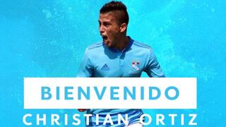 Christian Ortiz fue anunciado como el nuevo fichaje deSporting Cristal [FOTOS]
