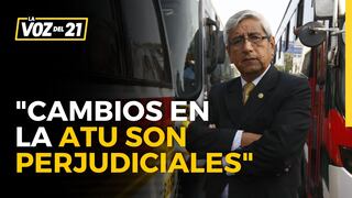 Luis Quispe Candia: “Los cambios en la ATU son perjudiciales”