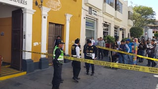 Arequipa: Frustran asalto en casa de cambios y detienen a uno de los hampones