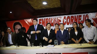 Enrique Cornejo presentó a su equipo de gobierno para la Alcaldía de Lima