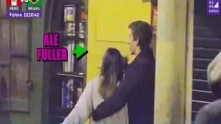 Alessandra Fuller abraza a joven, pero al ser 'ampayada’ lo deja pese a sus reclamos [VIDEO]  