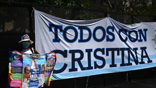Argentina: movilizaciones en Buenos Aires en apoyo a Cristina Fernández ante veredicto