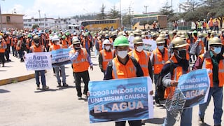 Southern Perú reiniciará actividades en Cuajone tras retomar control del reservorio de Viña Blanca
