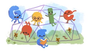 Google celebra el Día del Niño con un adorable doodle