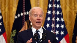 Joe Biden defiende su política en la frontera en primera rueda de prensa en la Casa Blanca 
