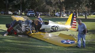 Harrison Ford: Causas del accidente aéreo se conocerían en un año