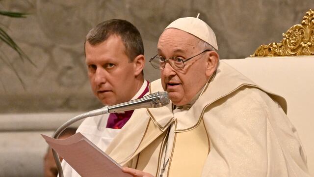 El papa Francisco pide el fin de la guerra en Gaza