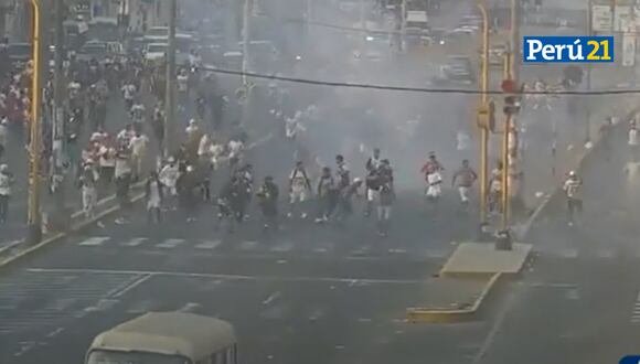 Funcionario enfatizó que no se pueden tolerar movilizaciones violentas de barristas. (Foto: Difusión).