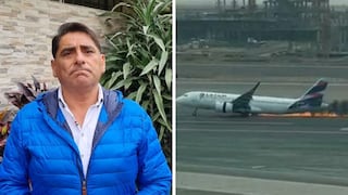 Carlos Álvarez envía condolencias a familia de bomberos fallecidos tras vivir de cerca el terrible accidente en aeropuerto Jorge Chávez 