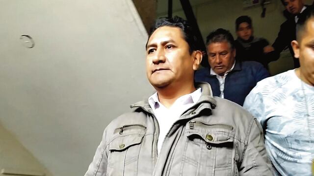 PJ anunciará a las 6 p.m. si dicta prisión preventiva contra Vladimir Cerrón