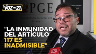 Daniel Soria, procurador general restituido: “La inmunidad del artículo 117 es inadmisible”