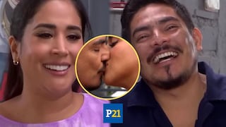 Melissa Paredes y Erick Elera se besaron en ‘Al Fondo Hay Sitio’ por primera vez | VIDEO