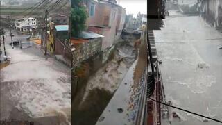 Fuertes lluvias se reportan en diferentes distritos de Arequipa e inundan viviendas [VIDEOS]
