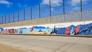 El primer mural con técnica de mosaico se inauguró en la Línea 1 del Metro de Lima