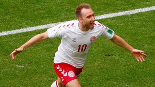 Dinamarca vs. Australia: Christian Eriksen adelantó a los daneses con este golazo [VIDEO]