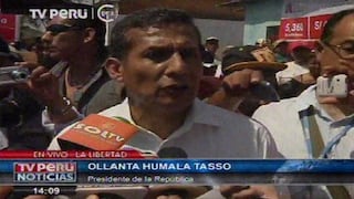 Ollanta Humala descartó ‘reglaje’ a opositores: “No actuamos como en el pasado”