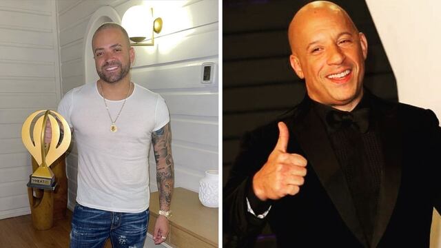 Vin Diesel confiesa su admiración por el cantante Nacho: “El don musical de este talento venezolano”