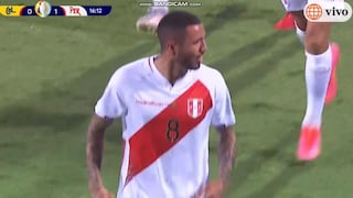 Perú vs. Colombia: el golazo de Sergio Peña para el 1-0 de la blanquirroja | VIDEO