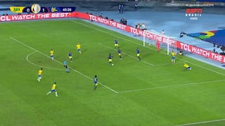 Increíble fallo: Neymar se perdió el gol para Brasil vs. Colombia en el duelo de Copa América [VIDEO]