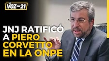 Aníbal Quiroga sobre ratificación de Piero Corvetto en la ONPE: “Su designación es irregular”
