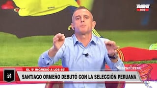 “Falta algo más”: la crítica de Julinho al partido de Gianluca Lapadula ante Colombia | VIDEO