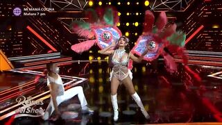 ‘Reinas del show 2′: Diana Sánchez deslumbró en la pista de baile al ritmo de “On the radio”