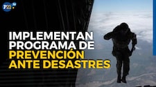 Fuerza Aérea del Perú implementan programa de prevención ante desastres