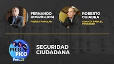 Fernando Rospigliosi VS Roberto Chiabra