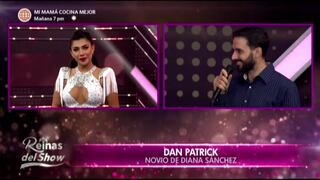 Diana Sánchez y su novio protagonizan emotivo momento en “Reinas del show 2″
