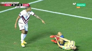 Colombia vs. Venezuela: Santiago Arias sufrió escalofriante lesión durante el partido por Eliminatorias | VIDEO
