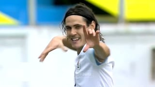 Edinson Cavani anota el 1-0 de Uruguay ante Colombia en Barranquilla | VIDEO