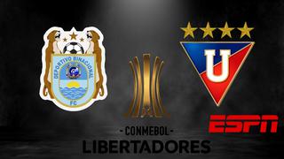 Binacional vs. LDU de Quito EN VIVO ONLINE: Matías Zunino anota el 1 a 0 a favor de los ecuatorianos