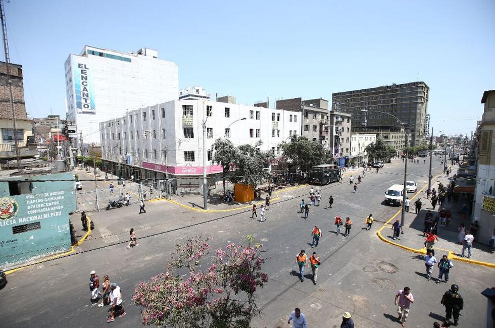 Así luce la avenida 28 de Julio tras desalojo de ambulantes | FOTOS y VIDEO  | LIMA | PERU21