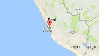 Sismo de 3.8 grados se registró en Lima