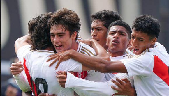 Selección Peruana sub-20 ganó en amistoso. (Foto: FPF)