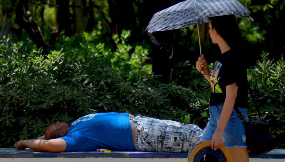 Ola de calor en España: Altas temperaturas que azotan el país dejan 2 muertos | FOTOS. (AFP)