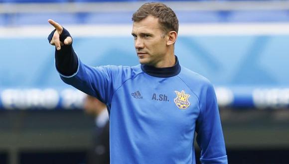Andriy Shevchenko es el nuevo entrenador de Ucrania. (Reuters)