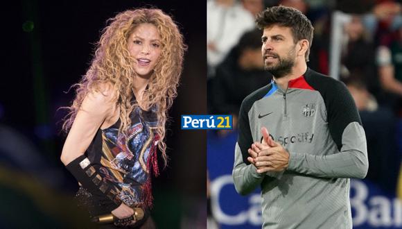 Shakira y Gerard Piqué (Foto: AFP).