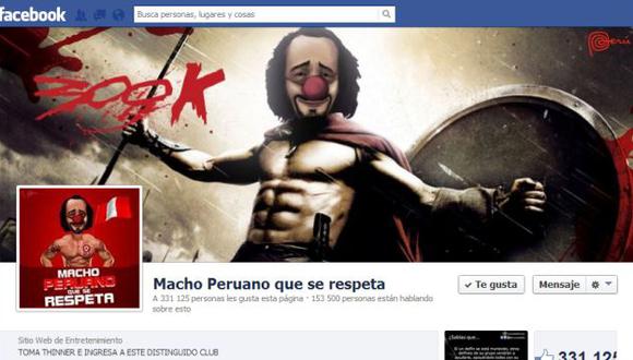 Polémica en las redes sociales por elección de ‘Macho Peruano Que Se Respeta’. (Facebook)