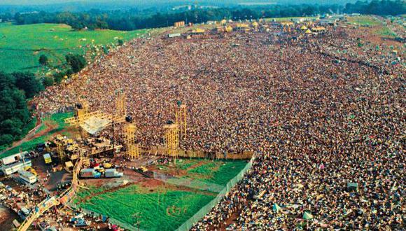 A Woodstock se le conoció por sus tres días consecutivos de 'paz y música'. (woodstock.com)