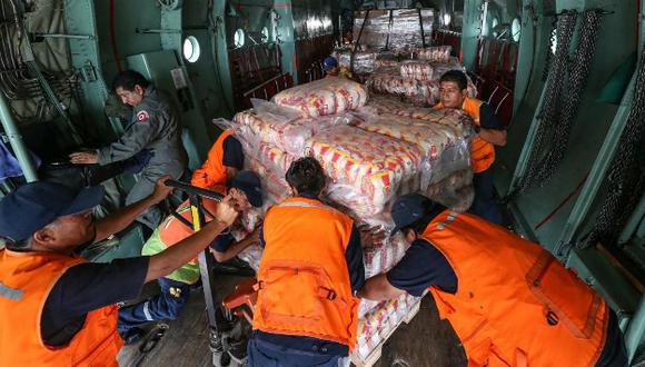 Ayuda humanitaria para afectados por sismos en Arequipa llegará vía aérea. (Andina)