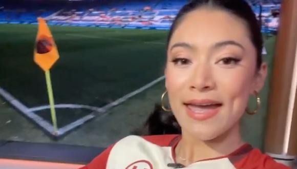 Jenny Chiu, presentadora de Sports Golazo en la CBS (Captura de pantalla: Instagram/ @jennyachiu).