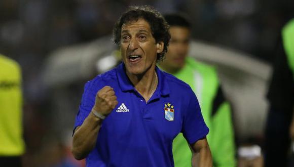 Mario Salas es entrenador de Sporting Cristal desde finales del 2017. (Foto: Fernando Sangama / GEC)