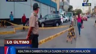 Cuatro delincuentes balearon a cambistas para asaltarlos en Salamanca